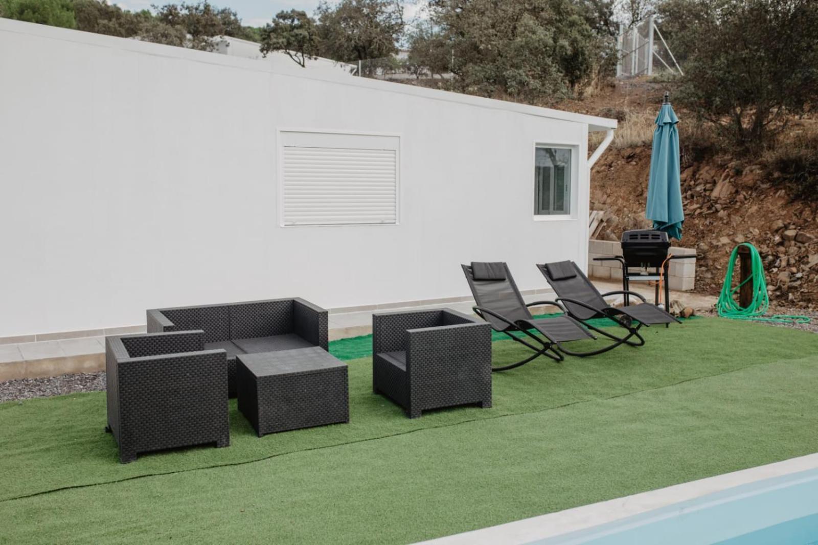 Casa En El Lago.Unmillondeestrellas Villaharta Exterior foto